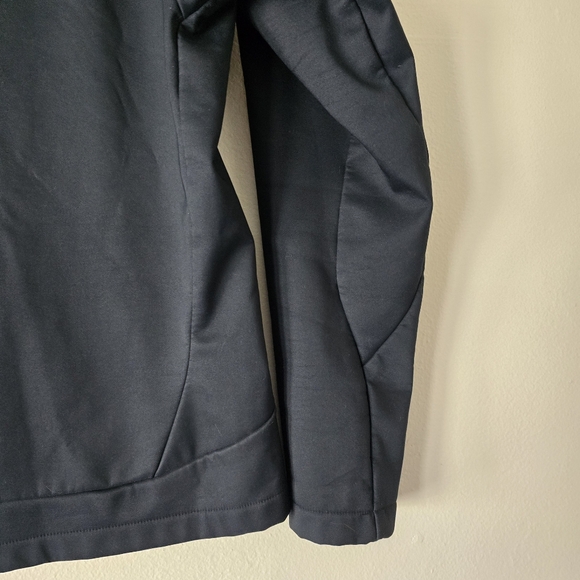 COLUMBIA Black Jacket All Season Coat Lightweight & Warm Minimalist Size Medium - Picture 13 of 15